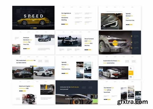 Speed - Powerpoint Google Slides and Keynote Templates