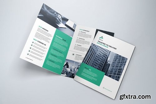 Modern Business Brochure Bi-Fold