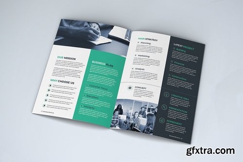 Modern Business Brochure Bi-Fold