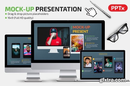 Mockup Powerpoint and Keynote