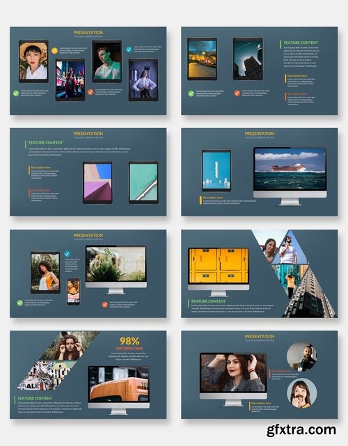 Mockup Powerpoint and Keynote