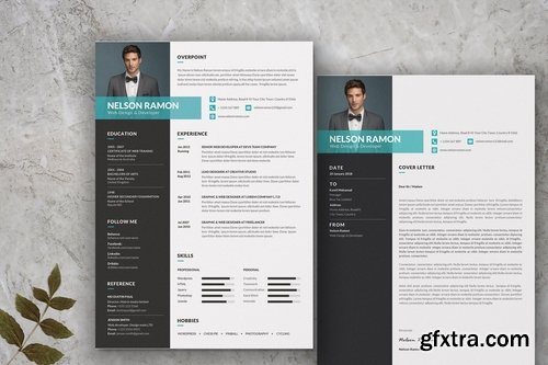 Clean Business Resume CV Pack