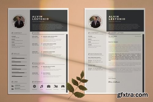 Clean Business Resume CV Pack