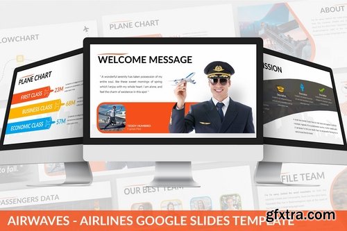 Airwaves - Airlines Google Slides Template