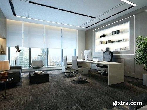 Office Interior Scene 09