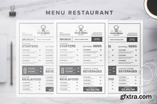 Menu Restaurant