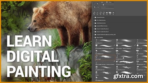 Digital Painting – Paint a Bear in Photoshop