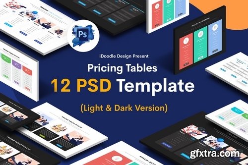 Pricing Tables PSD UI Kits