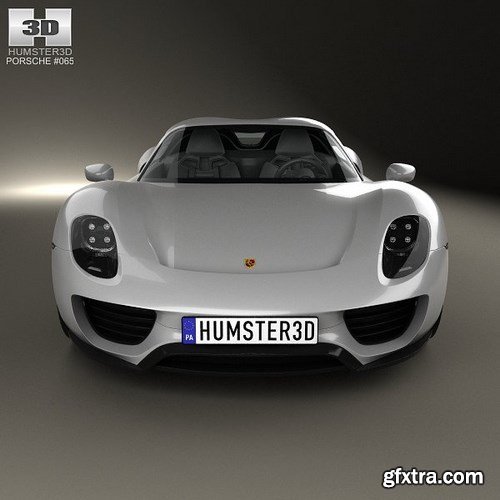 Porsche 918 Spyder 2015 3D Model