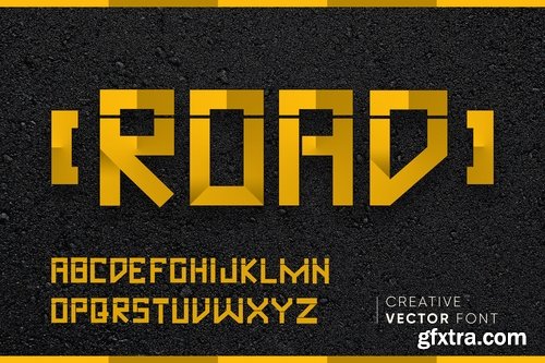 Road Font