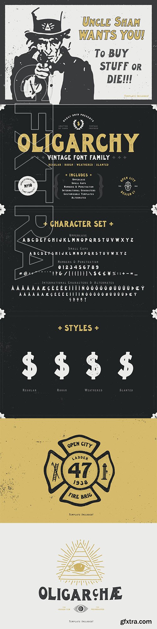 CreativeMarket - Oligarchy 3675867