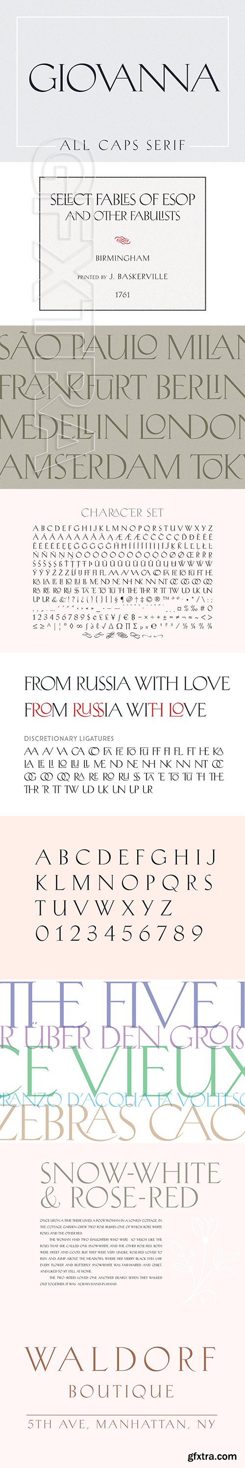 CreativeMarket - Giovanna - Luxury Serif 3672728