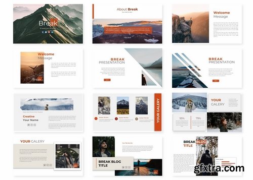 Break - Powerpoint Google Slides and Keynote Templates