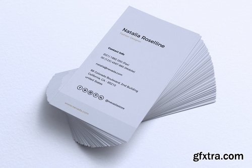 Minimalist Business Card Vol. 22