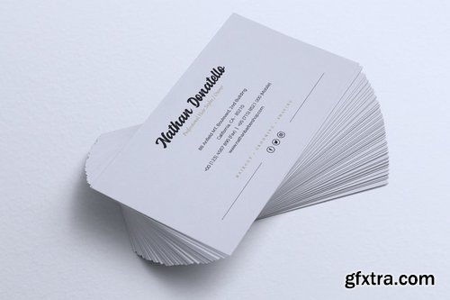 Minimalist Business Card Vol. 21