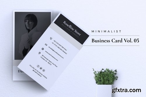 Modern Minimalist Business Card Vol. 05