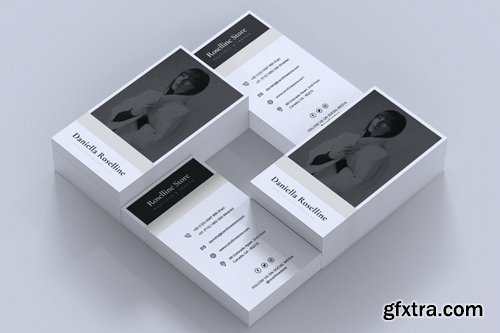 Modern Minimalist Business Card Vol. 05