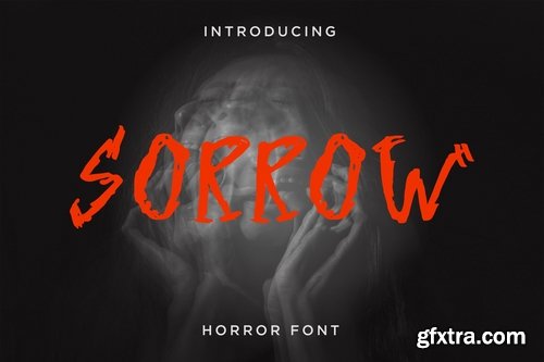 Sorrow - Horror Font