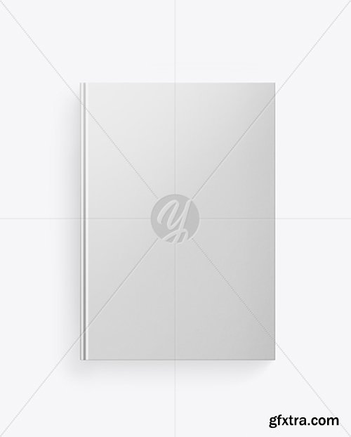 Book w/ Matte Cover Mockup