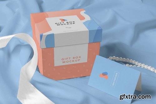 Luxury Gift Box Mockups