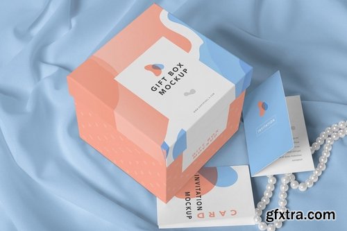 Luxury Gift Box Mockups