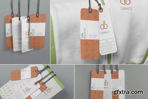 Hanging Tag Mockups