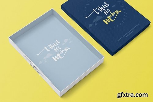 Tee Shirt Box Mockups