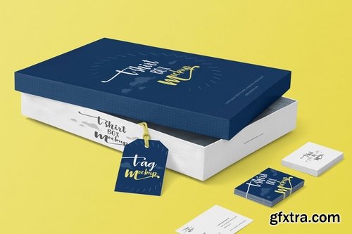 Tee Shirt Box Mockups