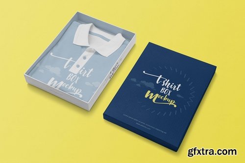 Tee Shirt Box Mockups