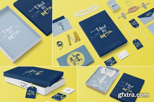 Tee Shirt Box Mockups