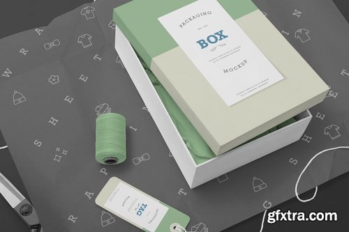 Rectangle Box Mockups