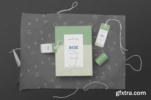 Rectangle Box Mockups