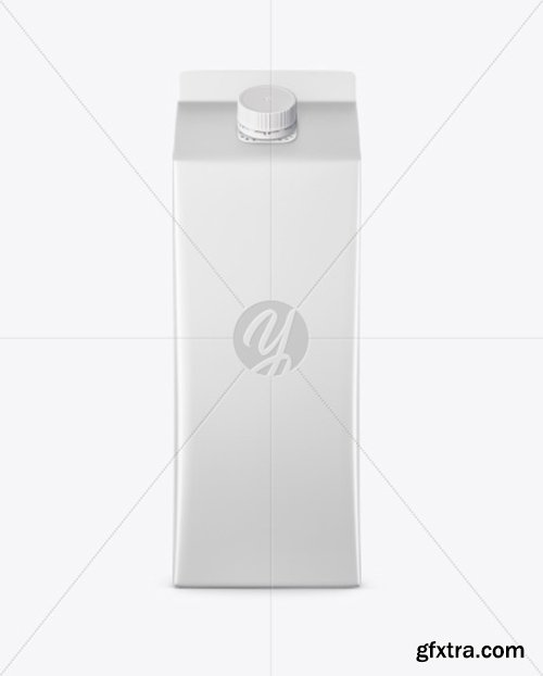 Juice box Mockup - Front view