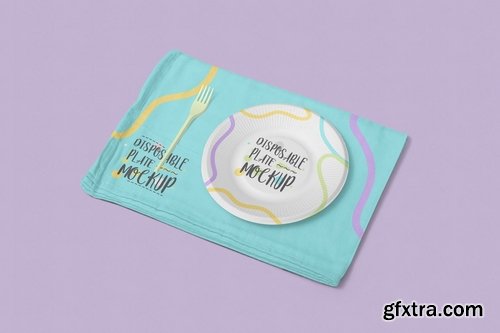 Disposable Plate Mockups