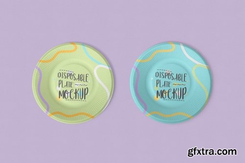 Disposable Plate Mockups