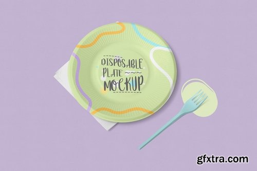 Disposable Plate Mockups