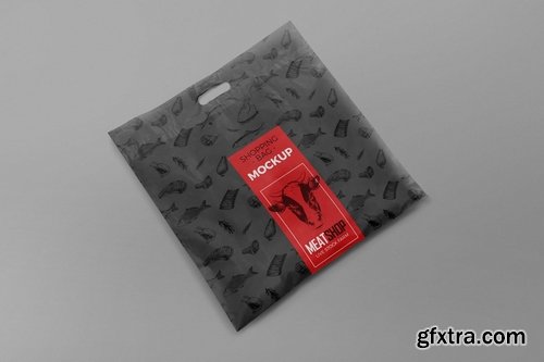 Plastic Shopping Bag Mockups