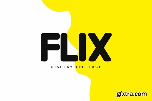 FLIX - Unique Display / Logo Typeface