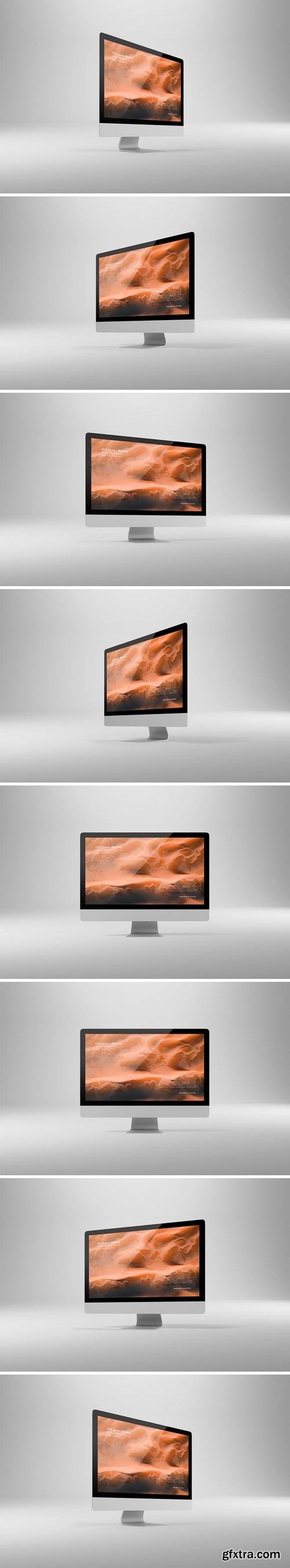 16x9 Desktop Screen Mockup