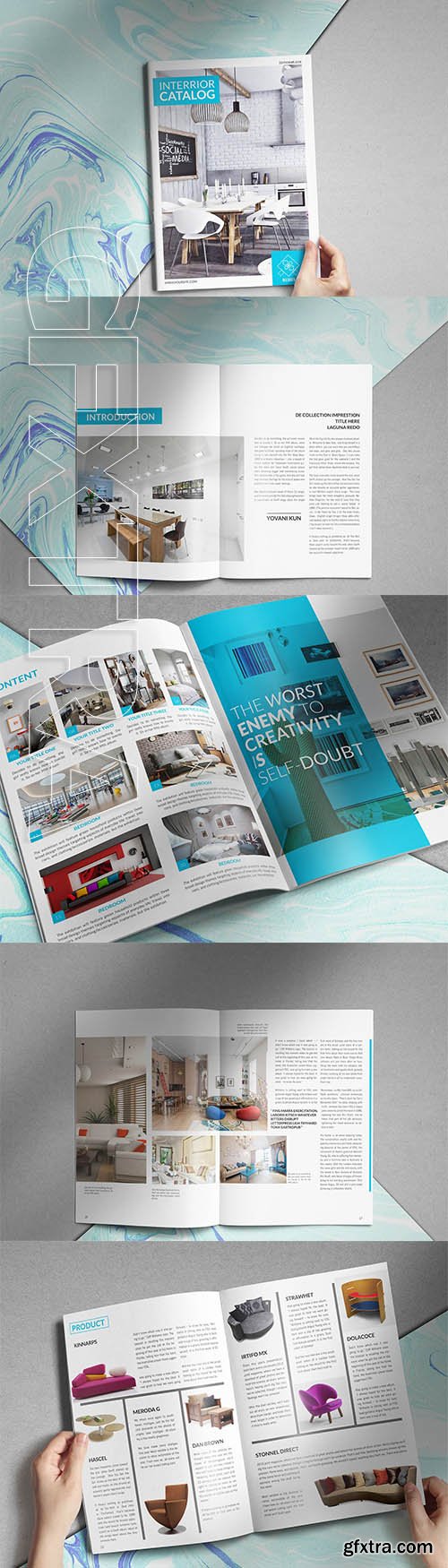 CreativeMarket - Product Interior Catalogs 3487767