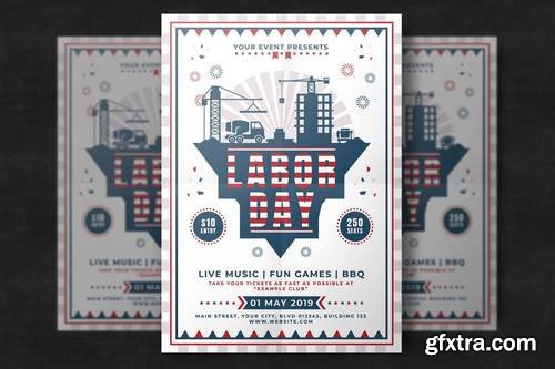 Labor Day Flyer Template