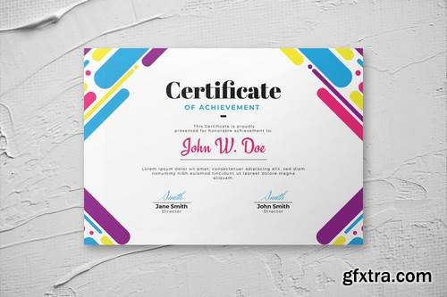 Modern Certificate Template