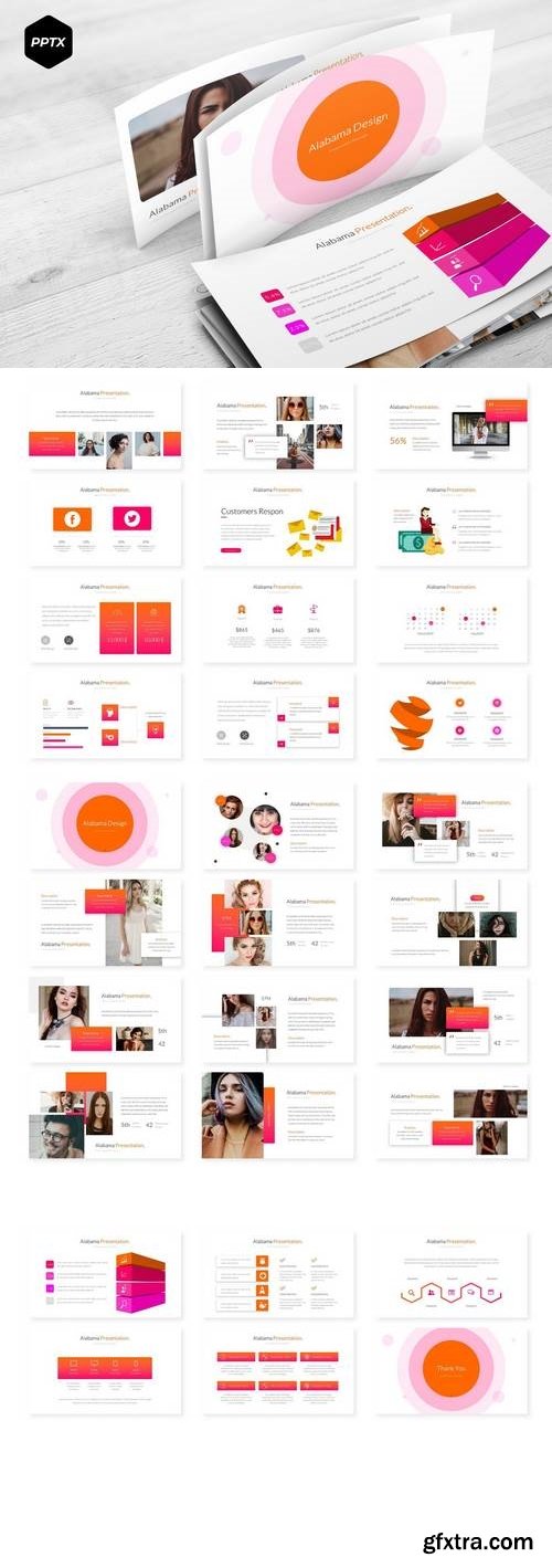 Alabama - Powerpoint, Keynote, Google Slides Templates