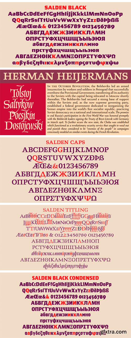 Salden Font Family