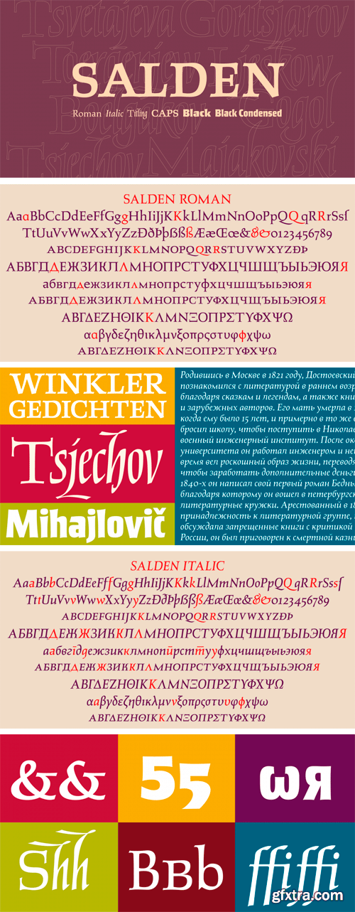 Salden Font Family