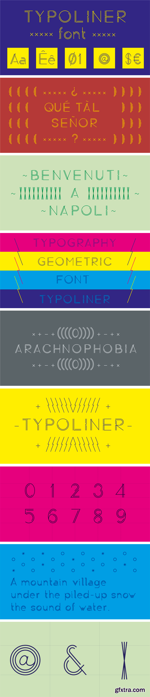 Typoliner Font