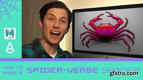 Create a Spider-verse Halftone Shader in Maya