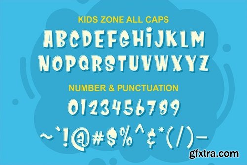 CM - Kids Zone Layered Font 3479077