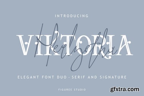 Viktoria - Elegant Font Duo