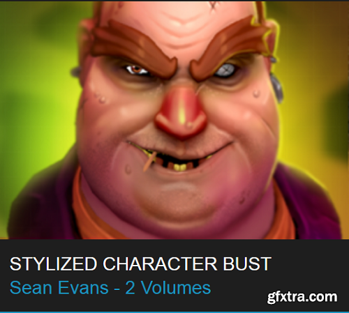 Stylized Character Bust in ZBrush Vol. 1